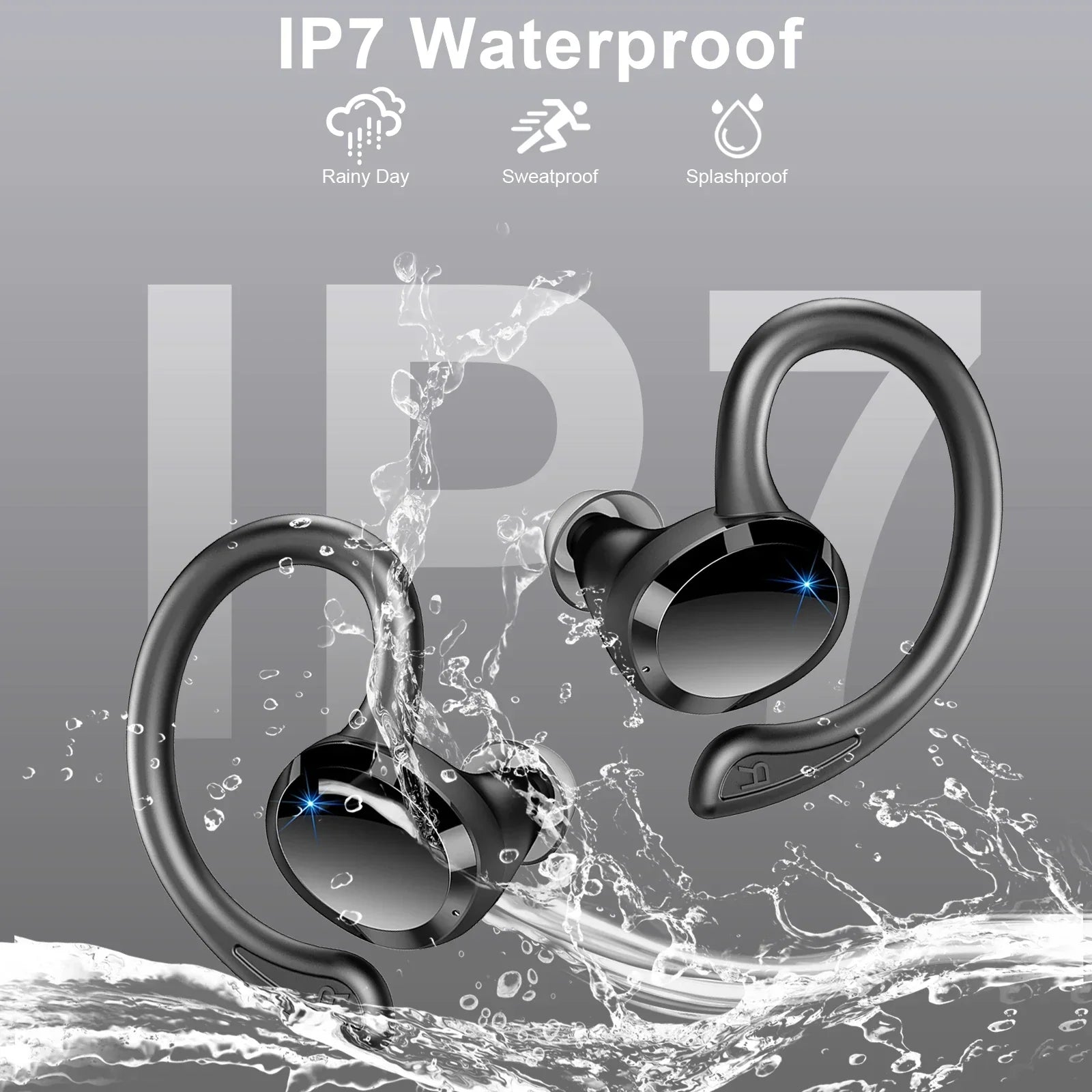 Wireless Earbuds with Clear Sound & Long Battery Life – SecureFit (Buy 1, Get 1 FREE)-Rose Gold-State of Style